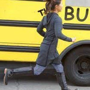 Title Nine Big Bad Wolf Dress~Charcoal~Large